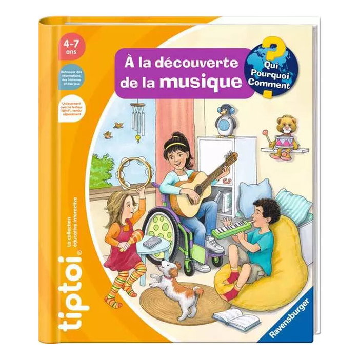 Ravensburger tiptoi À la découverte de la musique