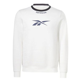 Sweat sans capuche homme Reebok Identity Arch Logo Fleece Blanc 36