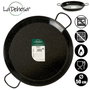 La Dehesa Paellera en acier émaillé 50 cm 13 portions noir (Set de 4)