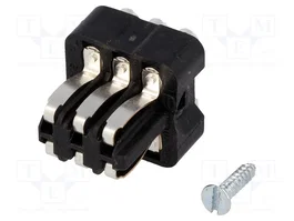 HARTING Insert de contact mâle HDC Staf® 6 broches 10A 25V