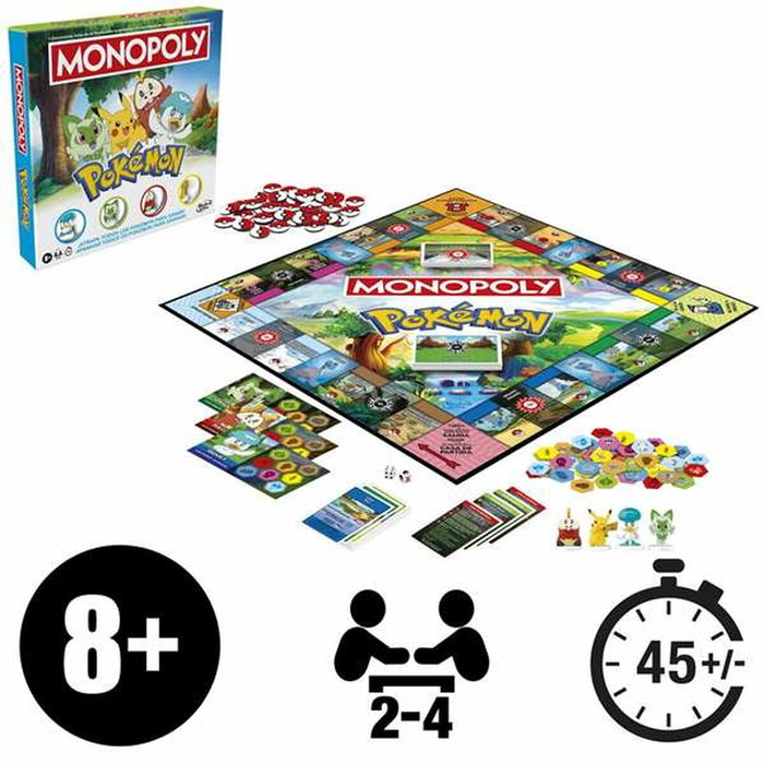 Jeu de société Hasbro Monopoly Pokemon