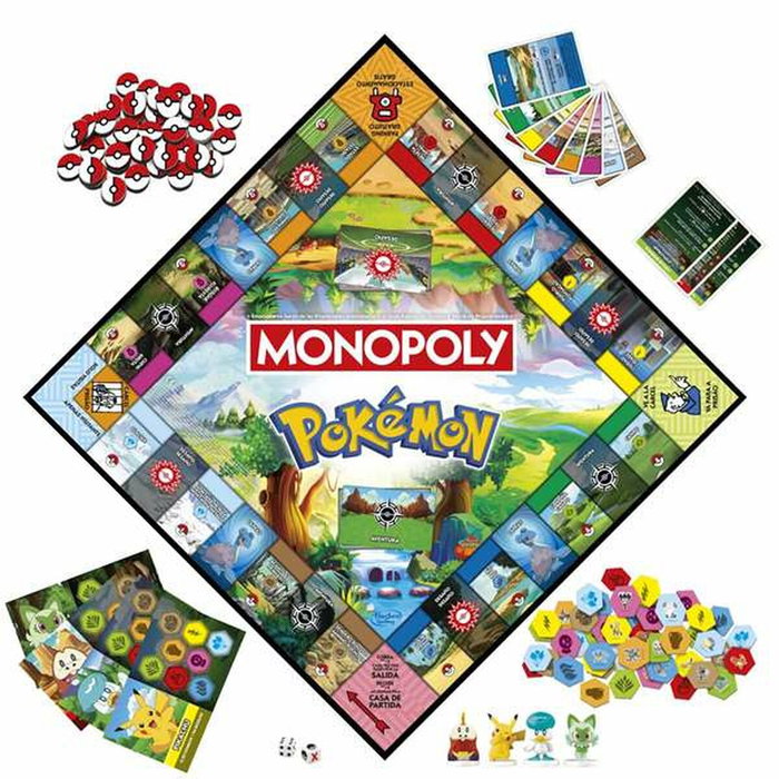 Jeu de société Hasbro Monopoly Pokemon