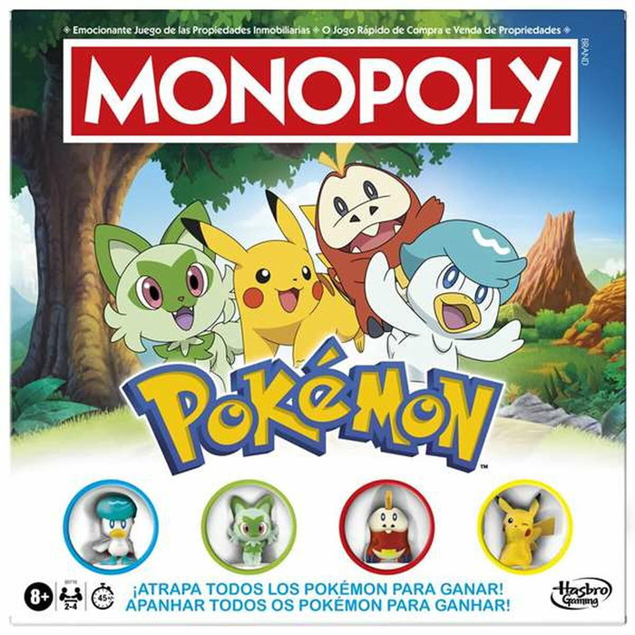 Jeu de société Hasbro Monopoly Pokemon