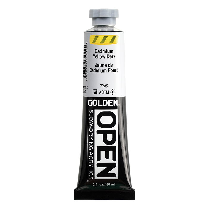 Golden OPEN Jaune de Cadmium Foncé 59 ml Golden OPEN Jaune de Cadmium Foncé 59 ml
