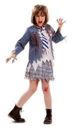 My Other Me Déguisement Étudiante Zombie Fille 7-9 ans