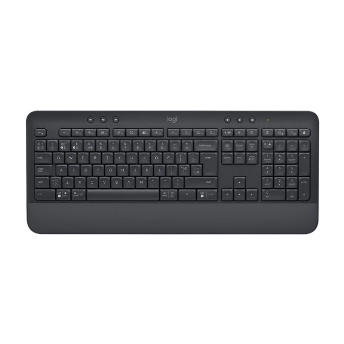 Clavier et souris sans fil Logitech MK650 Graphite Anglais QWERTY