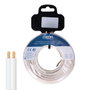 EDM Product Câble parallèle EDM 28760 Blanc 50 m Bobine Audio