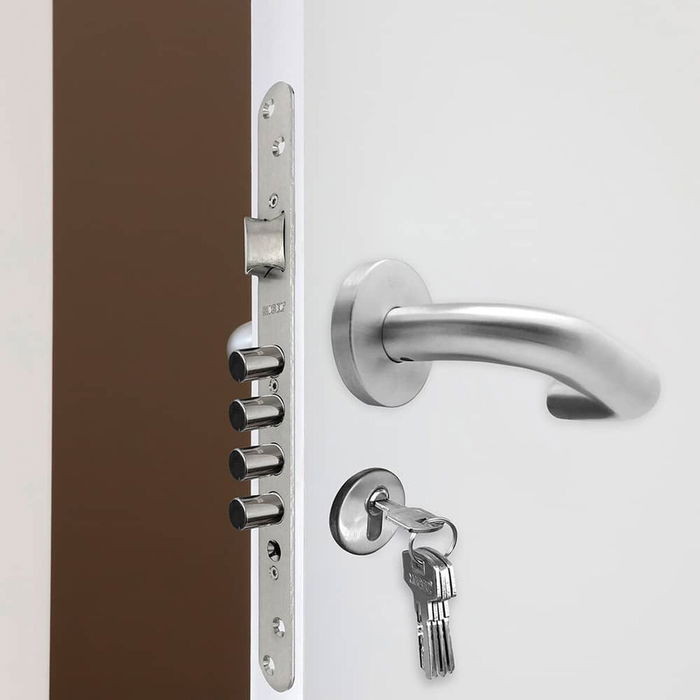 Serrure à mortaiser Micel Acier 85 mm