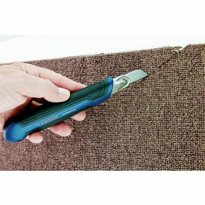 Bosch Professional Cutter 18 mm Bleu Aluminium Bosch Professional Cutter 18 mm Bleu Aluminium