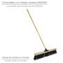 WOLFPACK LINEA PROFESIONAL Cepillo Barrendero Industrial Fibra Gruesa 50 cm