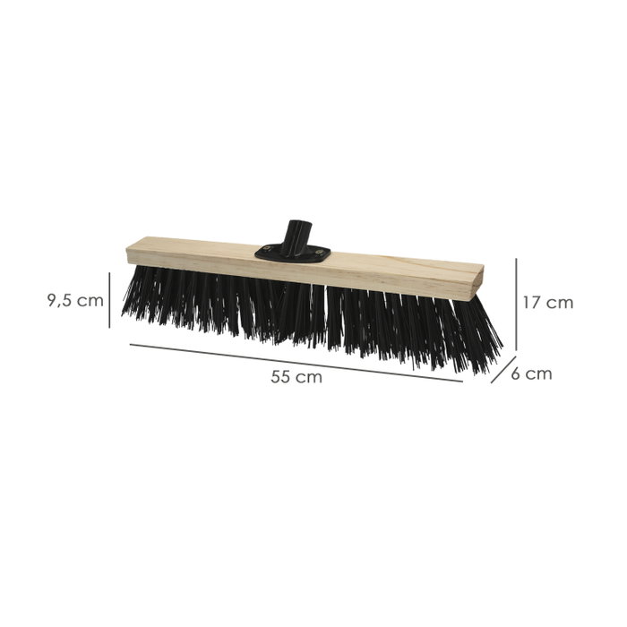 WOLFPACK LINEA PROFESIONAL Cepillo Barrendero Industrial Fibra Gruesa 50 cm WOLFPACK LINEA PROFESIONAL Cepillo Barrendero Industrial Fibra Gruesa 50 cm