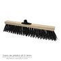 WOLFPACK LINEA PROFESIONAL Cepillo Barrendero Industrial Fibra Gruesa 50 cm