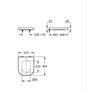 Grohe Abattant WC Euro Ceramic Blanc Alpin avec Frein de Chute