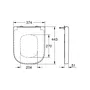 Grohe Siège de toilette avec fermeture douce en céramique AAANO72468