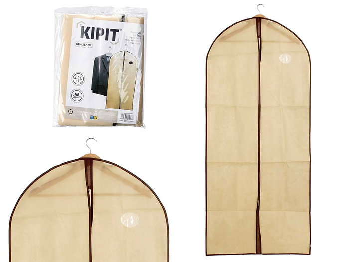 Arte Regal Portatrajes Pliable 60x137 cm Beige Polypropylène (Set de 24) Arte Regal Portatrajes Pliable 60x137 cm Beige Polypropylène (Set de 24)