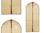 Arte Regal Portatrajes Pliable 60x137 cm Beige Polypropylène (Set de 24)
