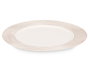 Giftdecor Porte-bougies Cercles Blanc Vieilli 33 x 33 x 3 cm Plastique (Set de 24)