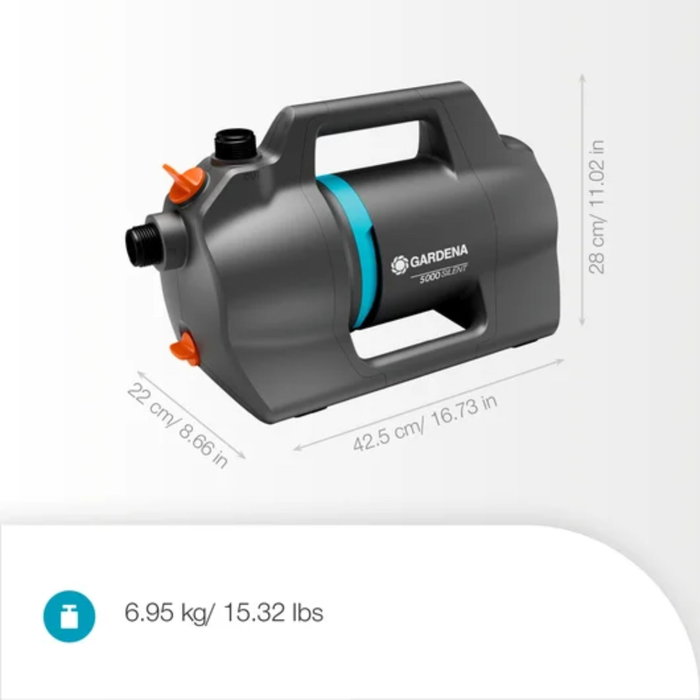 Gardena Gartenpumpe 5000 Silent