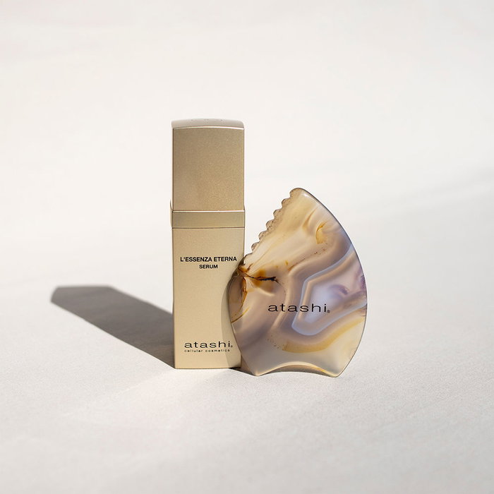 Atashi L'Essenza Eterna Coffret Sérum Anti-Âge 30ml + Gua Sha 2 pcs Femme