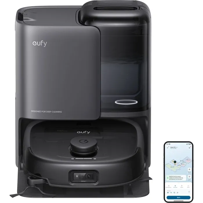 Eufy Omni E25 - Robot Aspirateur Laveur avec Système HydroJet