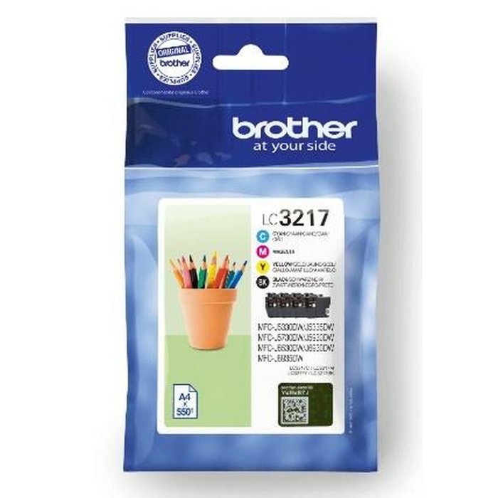 Cartouche d'encre originale Brother MFCJ5330DW, MFCJ5730DW, MFCJ5930DW, MFCJ6530DW, MFCJ6930DW, MFCJ6935DW Noir/Cyan/Magenta/Jau
