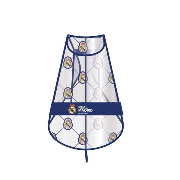 Cerdá Imperméable ajustable pour chien Real Madrid Taille XS - Bleu Cerdá Imperméable ajustable pour chien Real Madrid Taille XS - Bleu
