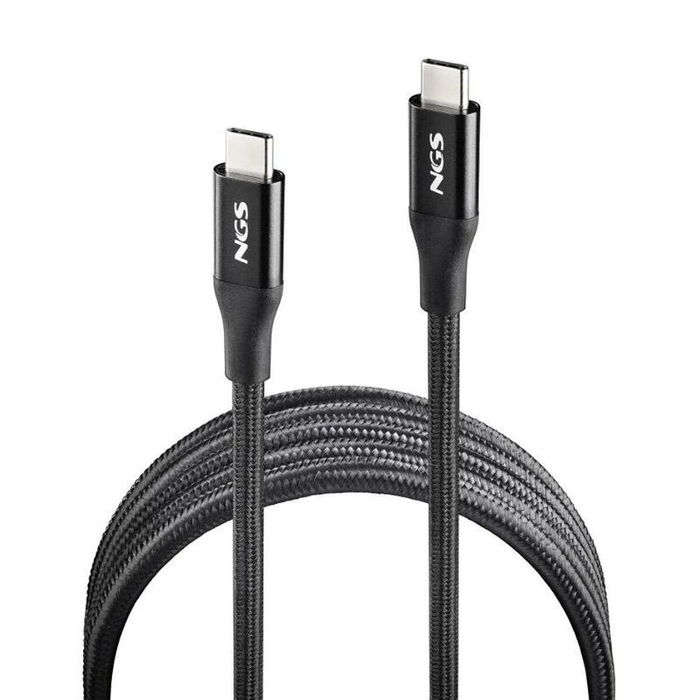 Câble USB-C NGS KNOT240W-2 Noir 2 m