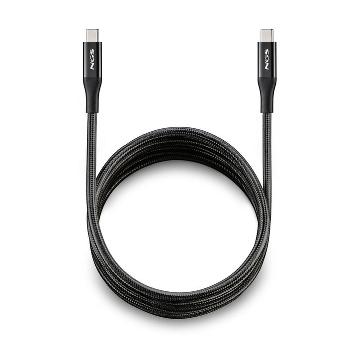 Câble USB-C NGS KNOT240W-2 Noir 2 m
