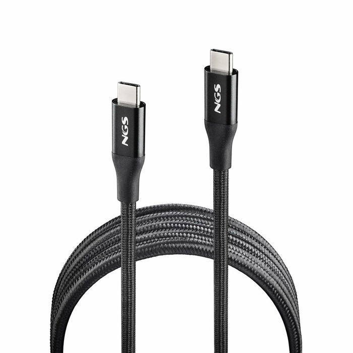 Câble USB-C NGS KNOT240W-2 Noir 2 m