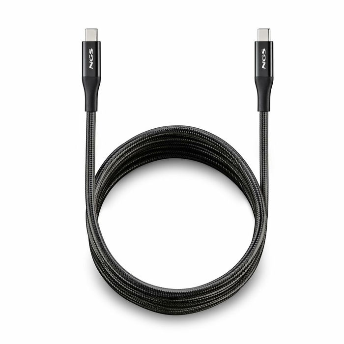 Câble USB-C NGS KNOT240W-2 Noir 2 m