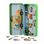 MIEREDU Puzzle Magnétique - Mes Voyages et Voitures - Scénarios de Jeu Magnétique pour Enfants - Développe Imagination et Concentration - Plus de 30 Pièces - ME0884