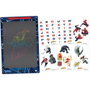 LEXIBOOK Pizarra Magica Educative Spiderman Marvel - Tablette de Dessin Électronique LCD avec Écran 11 Pouces, Stylos et Pochoirs, pour Enfants 3 Ans et Plus