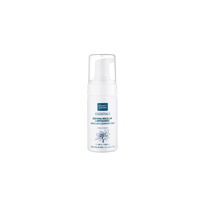 Martiderm Mousse Micellaire Essentiels 100 ml pour le Nettoyage et le Démaquillage Martiderm Mousse Micellaire Essentiels 100 ml pour le Nettoyage et le Démaquillage