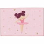 Fun House Tapis Danseuse Ballerine Rose 120 x 80 cm