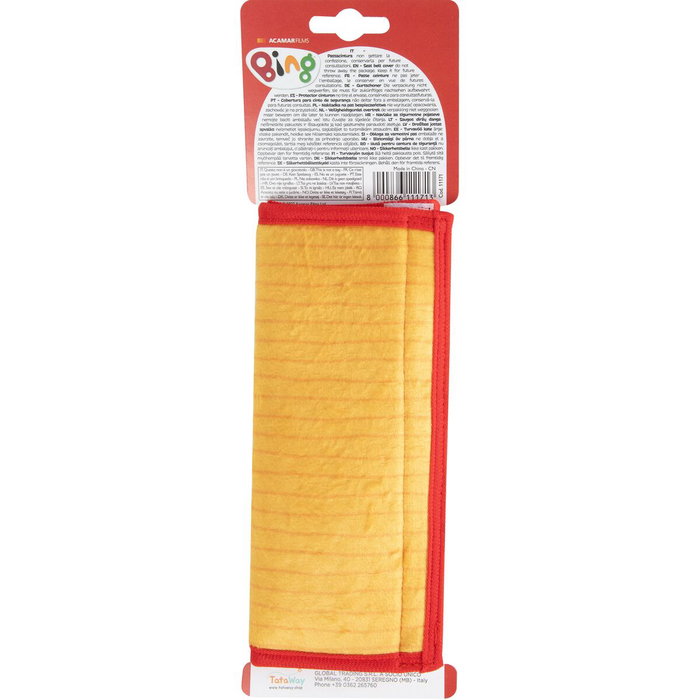 Kids Licensing Coussin de ceinture de sécurité Bing Jaune
