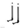 Neomounts AWL29-650BL1 Support Universel pour Barre de Visioconférence/Soundbar, Réglable en Profondeur (7.7-21.5 cm) et Hauteur, Compatible Logitech Rally Bar - Noir