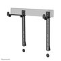 Neomounts AWL29-650BL1 Support Universel pour Barre de Visioconférence/Soundbar, Réglable en Profondeur (7.7-21.5 cm) et Hauteur, Compatible Logitech Rally Bar - Noir