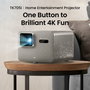 BenQ TK705i Vidéoprojecteur 4K UHD 3000 Lumens Gris