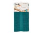 Berilo Serviette Unie 90x150 cm Bleu Pétrole (Set de 12)