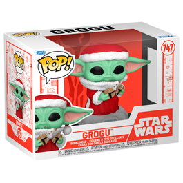 FUNKO Figura POP Star Wars Grogu with Christmas Cookie