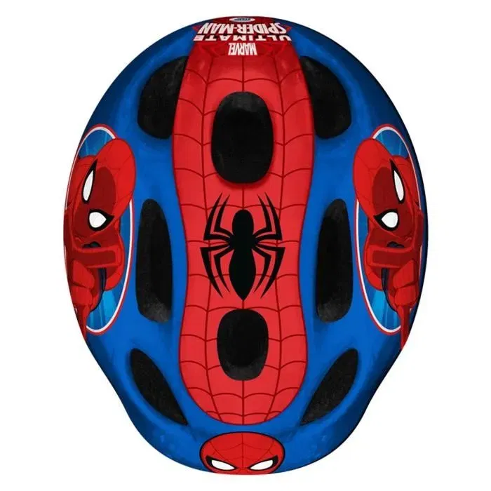 Stamp Casque Ajustable Enfant SPIDERMAN Taille S - Système Molette Head Ring, Aérations, Structure EPS, Garantie 2 Ans