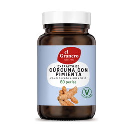El Granero Integral Extrait de Curcuma et Poivre 60 capsules