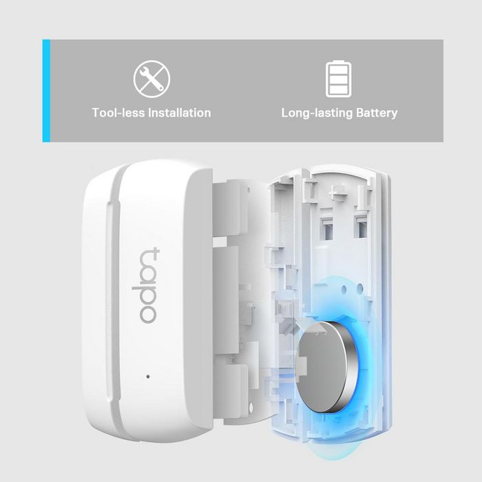 TP-Link Tapo T110 Capteur de Contact Intelligent Blanc