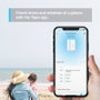 TP-Link Tapo T110 Capteur de Contact Intelligent - Détecteur d'Ouverture/fermeture pour Maison Connectée