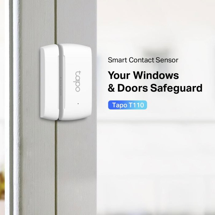 TP-Link Tapo T110 Capteur de Contact Intelligent - Détecteur d'Ouverture/fermeture pour Maison Connectée TP-Link Tapo T110 Capteur de Contact Intelligent - Détecteur d'Ouverture/fermeture pour Maison Connectée
