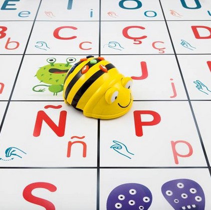 TTS Bee-Bot Robot Programmable Bluetooth Éducatif Sol - Pour Enfants dès 3 Ans