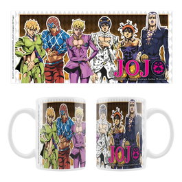 Sakami Merchandise Mug JoJo's Bizarre Adventure Part 5: Golden Wind Main Characters en céramique, 0,32L