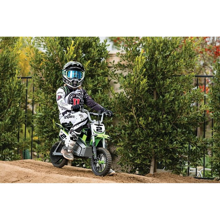 Razor Scooter électrique pour Enfants Dirt Rocket SX350 McGrath Blanc Noir Vert Gris