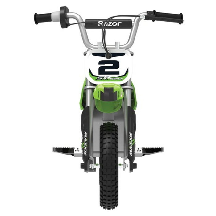 Razor Scooter électrique pour Enfants Dirt Rocket SX350 McGrath Blanc Noir Vert Gris