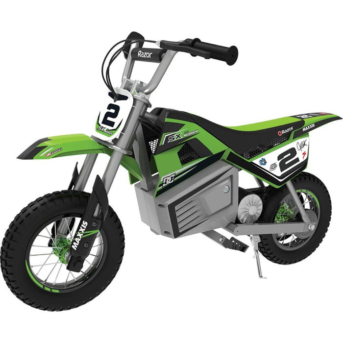 Razor Scooter électrique pour Enfants Dirt Rocket SX350 McGrath Blanc Noir Vert Gris